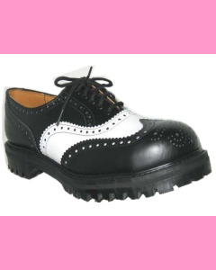 Black & White NPS Brogue Shoe