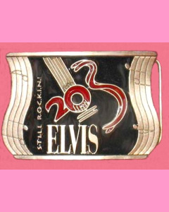 Elvis Still Still Rocking Buckle