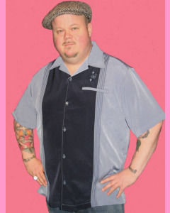 Navy Crown Stitch Shirt