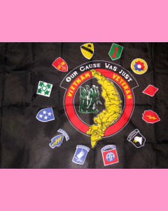 Our Cause Was Just Vietnam Veteran Flag