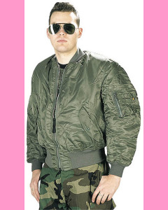 Sage Green MA-1 Flight Jacket