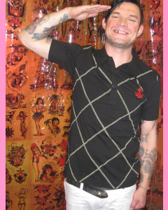 Sailor Jerry Rope Argyle Polo