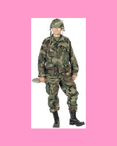Woodland Camo BDU Pants