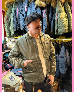 Sage Khaki Schott CWU-45 Flight jacket