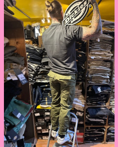 Military Green Dickies Eagle Bend Gargo Pants