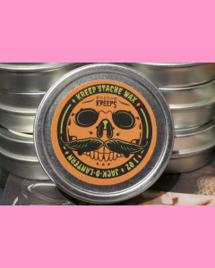 Jack-O-Lantern Mustache Wax