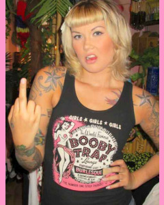 Booby Trap Boyfriend Beater