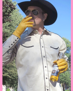 Solid Putty Vintage Rockmount Shirt