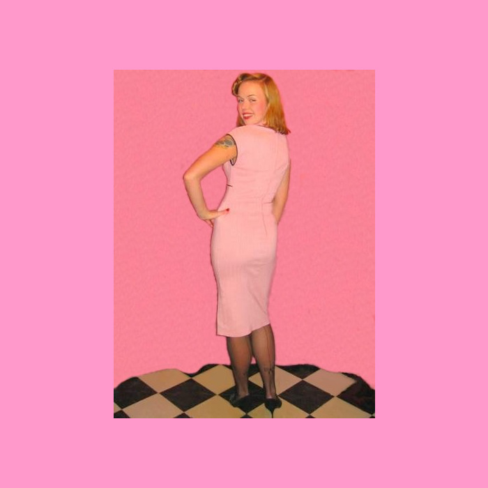 Stop staring pink dress online