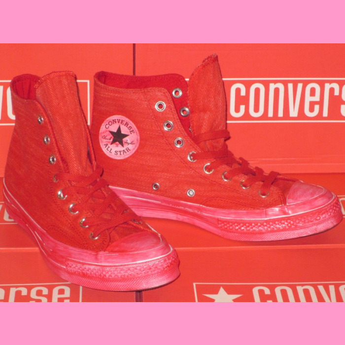 fully red converse