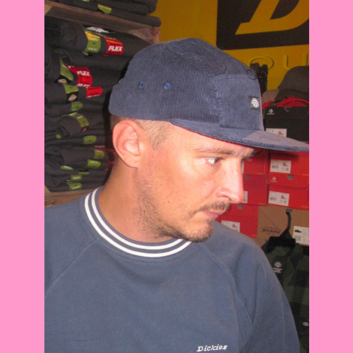 Dickies Hornbeck Cord Cap, Dark Davy