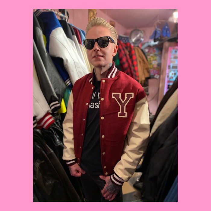 Maroon hotsell baseball jacket