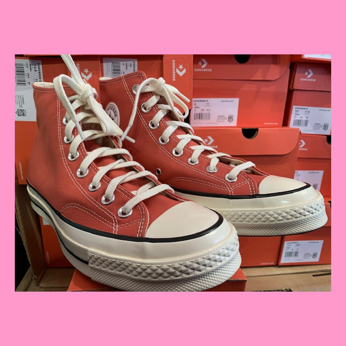 Converse 70´s All Star Hi, Terracotta Pink - Garageland