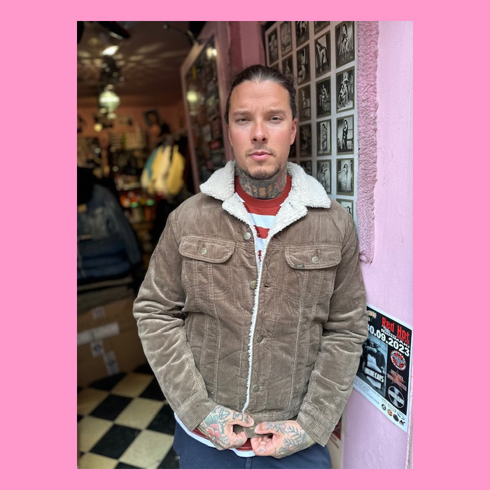 Lee sherpa cheap rider jacket
