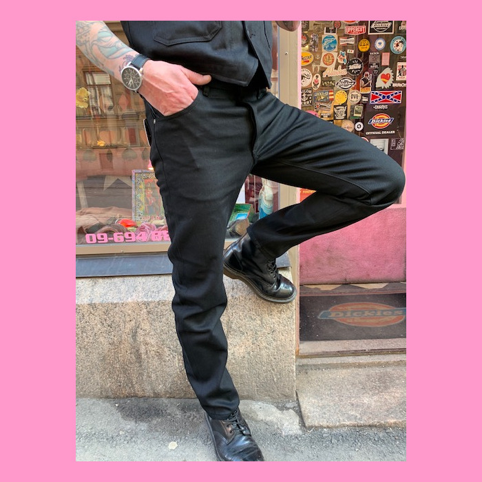 Lee 101 black selvedge best sale