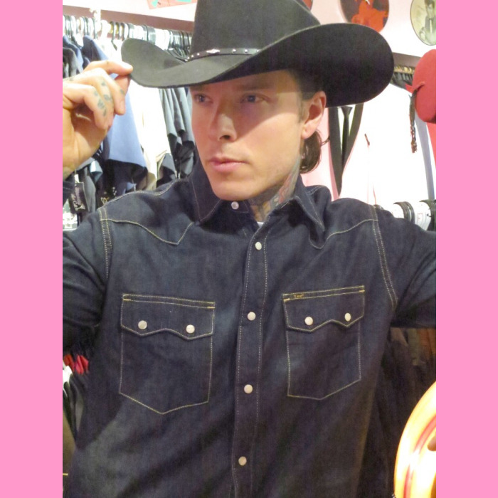 Lee 101 hot sale rider shirt