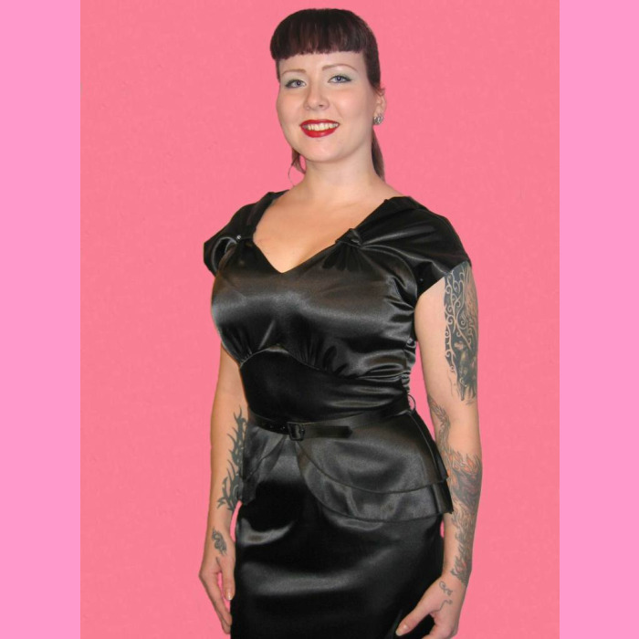 Stop staring black dress cheap