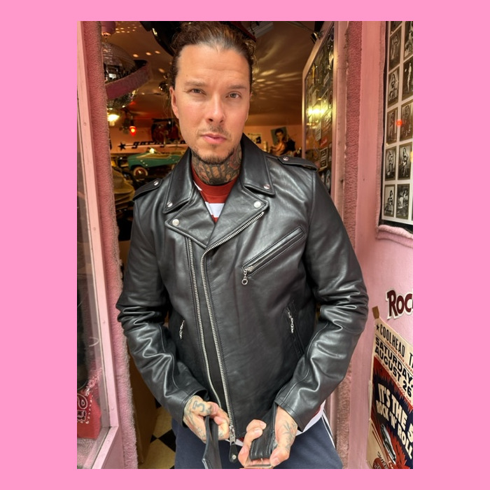 Perfecto leather jacket top