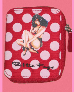Bettie Page Red Polka Dot Wallet