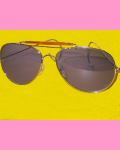 Blue Air Force Style Sunglasses