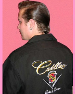 Cadillac Work Shirt. Back embroidery