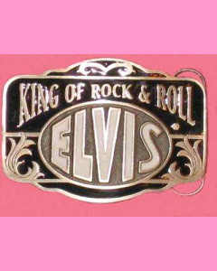 Elvis King of Rock`n'Roll Buckle