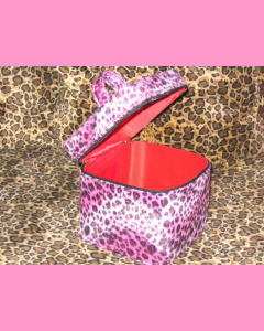 Pink Leopard Dice Bag