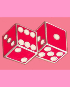 Red Dices Buckle