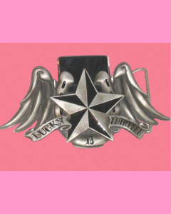 Star Wings Buckle with a lighter