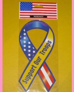 Support Out Troops Ribbon Magnet