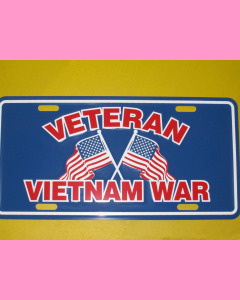 Vietnam Veteran Licence Plate