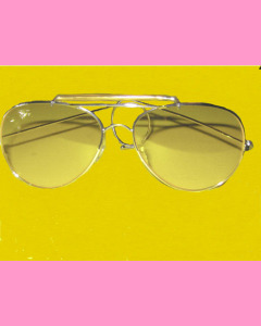 Yellow Air Force Style Sunglasses