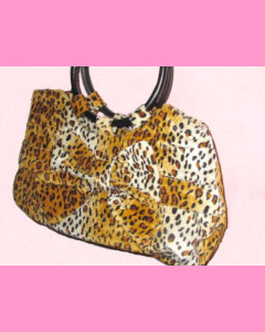 Leopard Bow Bag