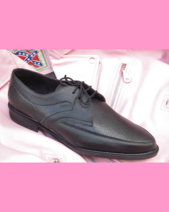 Black leather Buddy shoes