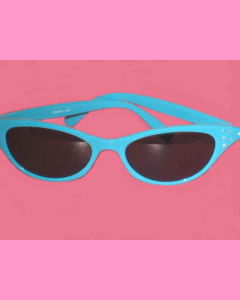 Turquoise Cat´s Eye Glasses