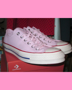 Pink Leather Converse 70´s All Star Ox