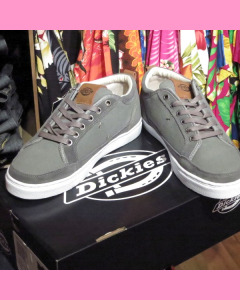 Charcoal Dickies New Jersey Low Canvas Shoes 