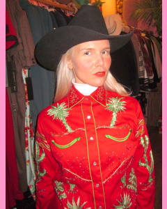 Red Rockmount Ladies Porter Wagoner Shirt