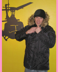 Black Alpha N-3B Parka