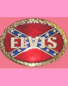 Confederate Elvis Buckle