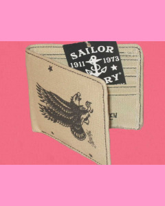 Eagle Canvas Bifold Wallet