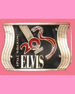 Elvis Still Still Rocking Buckle