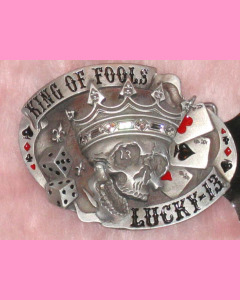 King of Fools Buckle