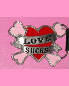 Love Sucks Buckle