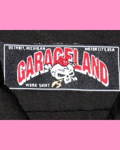 Motor City Work Shirt by Garageland. 
The label says it all