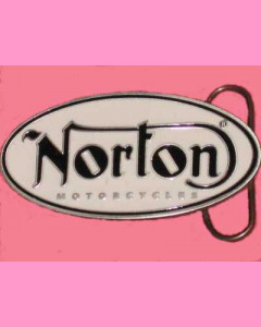 Norton Oval Logo Buckle