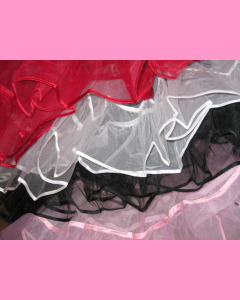 White 25 Inch Petticoat