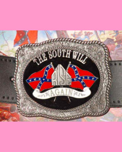 The South Will Rise Again Buckle II
