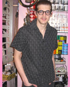 Black Bowling Shirt