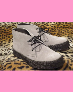 Light Grey Chukka Boots